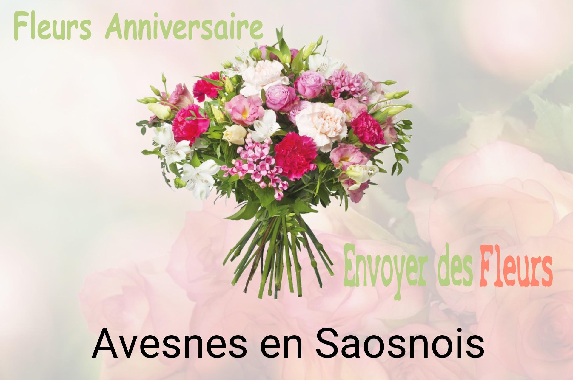 Bouquet de fleurs d’anniversaire livré à Avesnes-en-Saosnois