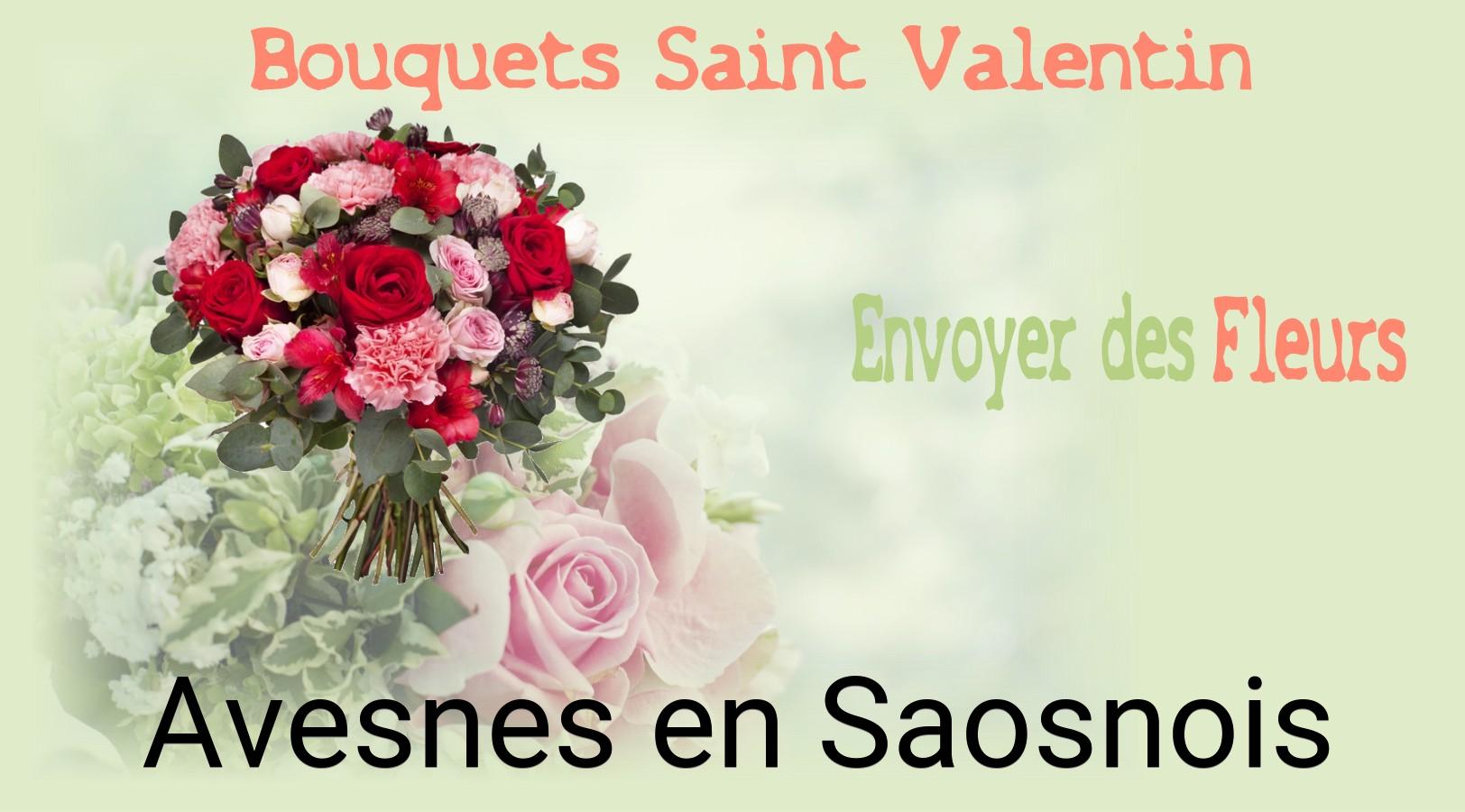 Roses de Saint-Valentin livrées à Avesnes-en-Saosnois